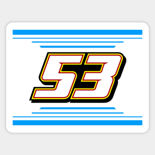 Joey Gase #53 2024 NASCAR Design Sticker